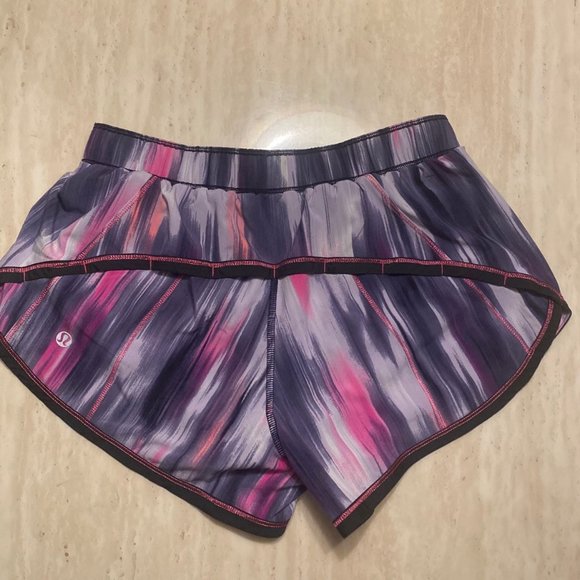 Lululemon run roll down short mirage deep indigo - Picture 4 of 6